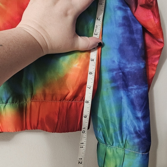 Nickelodeon Tye Dye Cropped Wind Breaker Jacket! - Picture 8 of 8